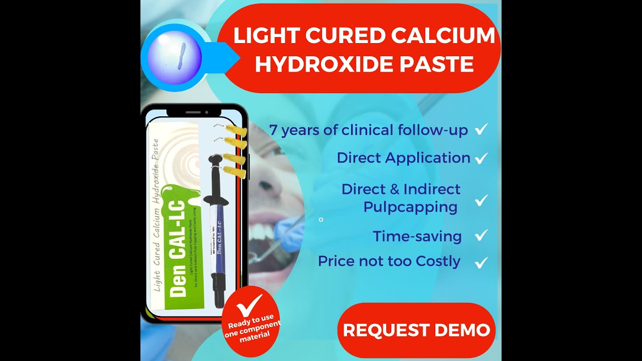 Light Cured Calcium Hydroxide Paste is the best for Direct and Indirect ...