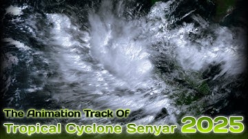 The Track Of Cyclone Senyar (2025) | Cyclone Senyar Animation | Cyclone Senyar Track, Cyclone Senyar