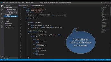 PHP MVC Without Framework  - write a program
