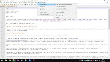 How to Enable Spell Check in Notepad++