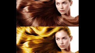 Photoshop CS6 - Saç rengi değiştirme !