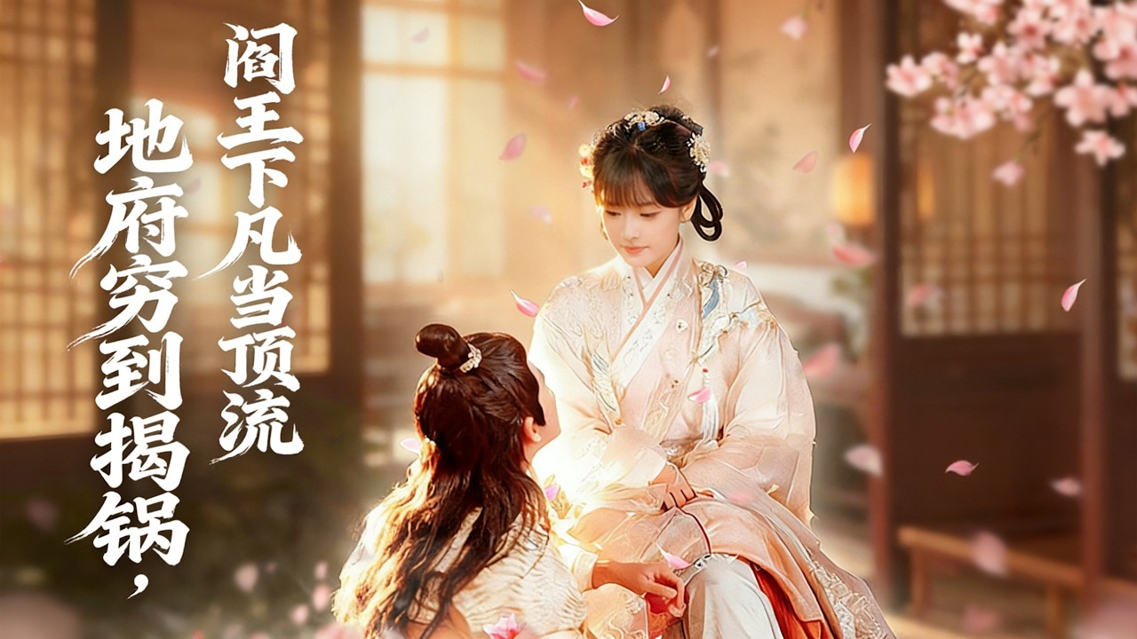 《地府窮到揭鍋，閻王下凡當頂流》女閻王爲解決地府的貧困現狀親自下凡圈粉，附身在了災星孟嫣身上。她憑靈力虐渣、拯救蒼生，吸引一衆追隨者。#情感 #短劇 #劇情 #古風 #奇幻 #穿越