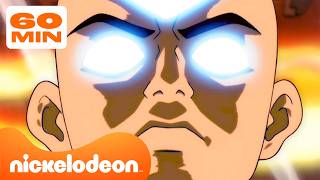 Avatar | Aang en mode Avatar 🔥🌊🌪️🌍 | 1 heure d’action | Nickelodeon France