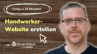 Handwerker Website erstellen in 10 Minuten?! (2025)