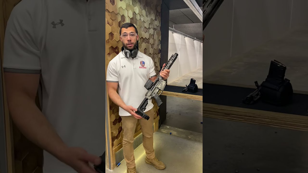 Tactical Skeleton 10 5 AR10 12 Gauge Binary Pistol