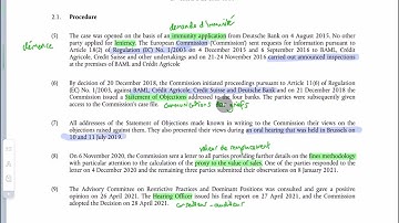 Annotation and activation for interpreter preparation with LiquidText
