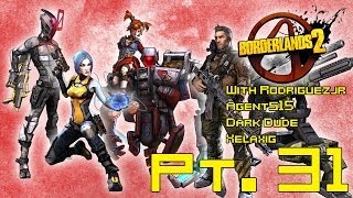 Let's Play Borderlands 2 (4P Co-Op) *Split Screen* (Robots & Explosions Pt. 31)