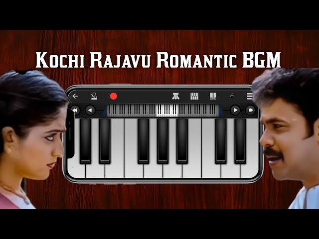 Kochi Rajavu Love BGM ♥️ Piano Notes | Malayalam | WhatsApp Status class=