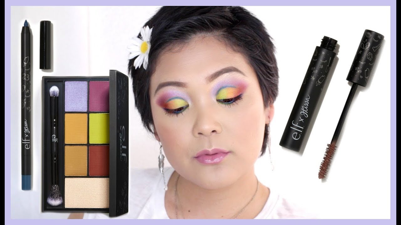 E.L.F. x Jkissa Collection First Impression Review + COLORFUL EYE Tutorial