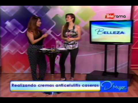 Realizando cremas anticelulitis caseras