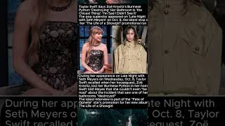 Celebrity Taylor Swift Says Zoë Kravitz's Burmese Python 'Destroying' Her Bathroom Is 'the Chicest Thing.... Net Worth