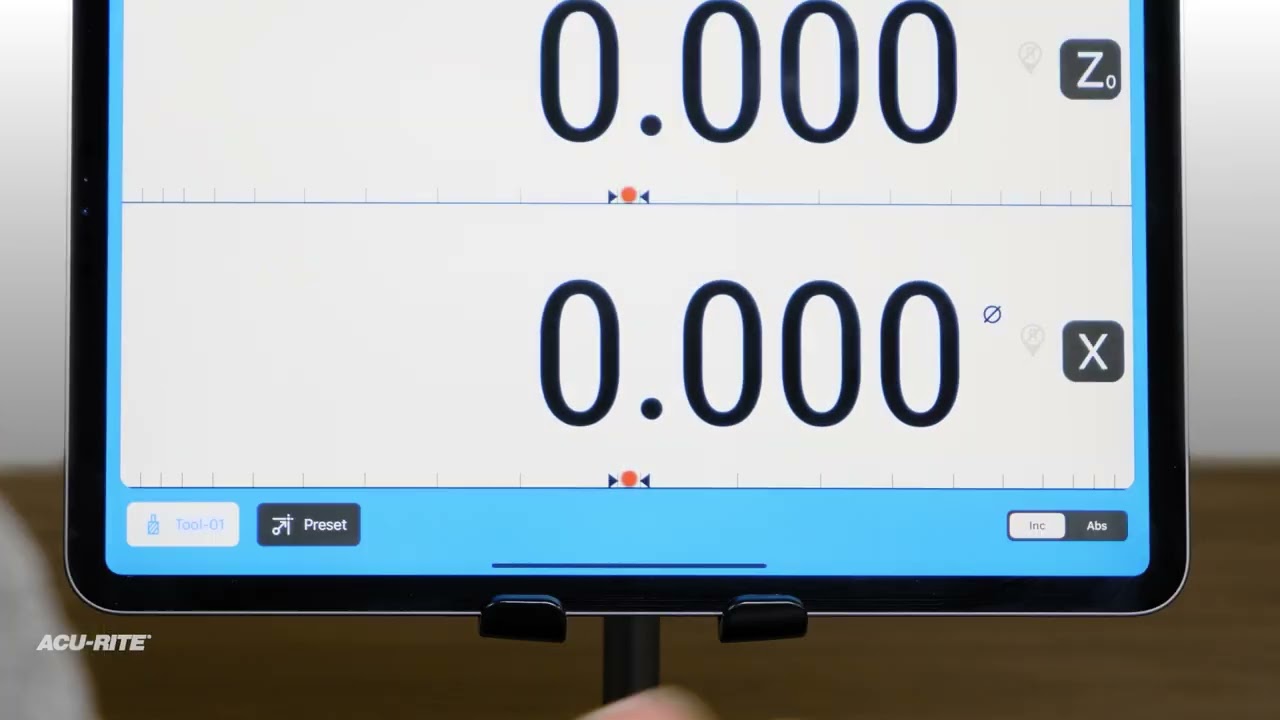 New droPWR app turns an iPad® into a digital readout