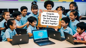 Fun & Easy Scratch Coding for Kids: Create Your First Project with Sprite Movement!