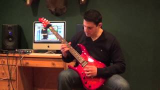 Joe gareri, whiplash (guitar cover)