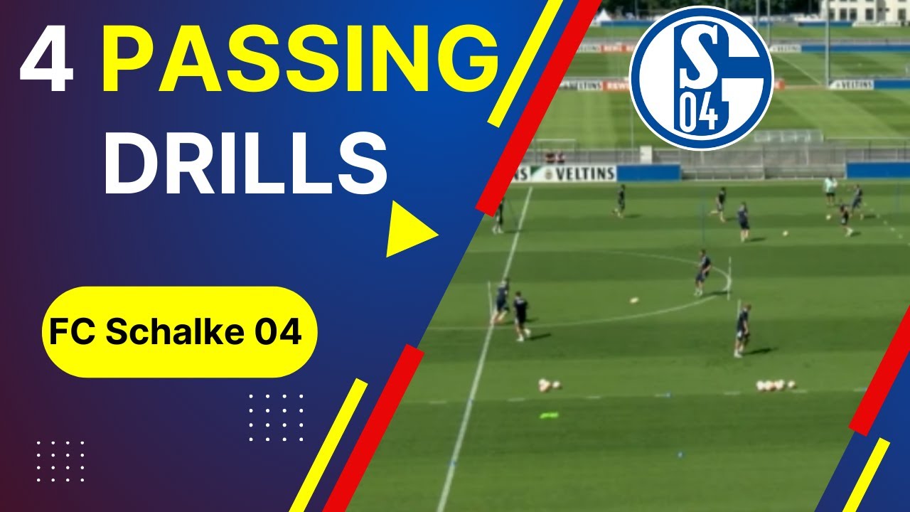 fc-schalke-04-training-session-4-passing-drills-youtube