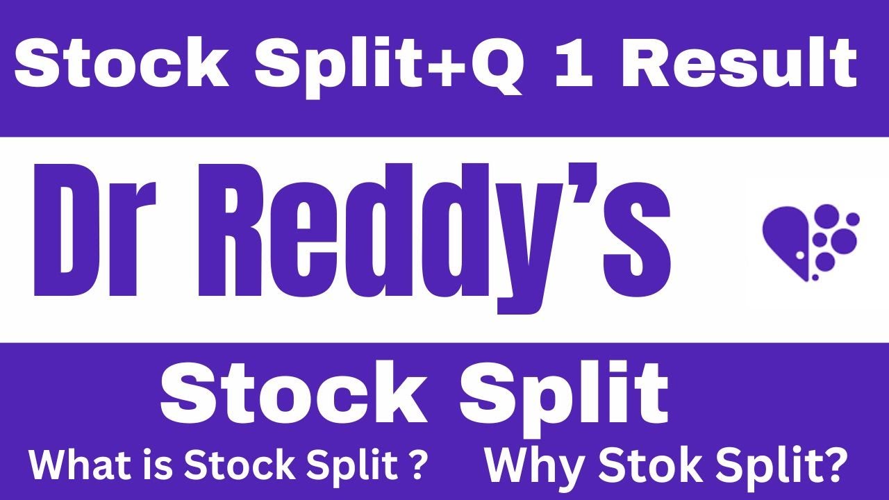Dr Reddys Stock Split I dr reddy's share latest news today I Dr Reddy ...