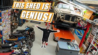 SO MANY GREAT SHED IDEAS - OUR MATE BRENTONS SHED TOUR