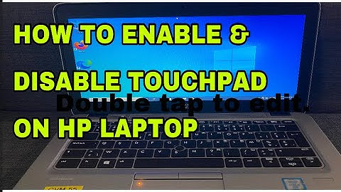 How To Enable and Disable Touchpad on HP Laptop in 2021 #shorts #touchpad #hplaptop