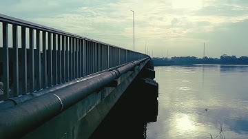 The Sogakope Bridge in the Volta region