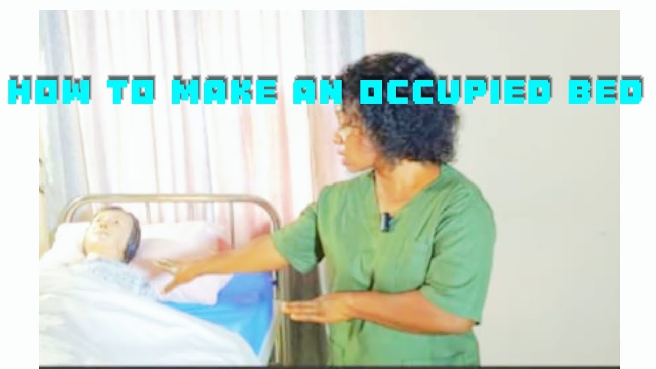 How to make an Occupied bed (with patients on the bed)