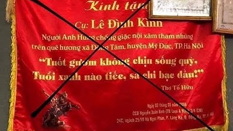 Sự "lạm, mạo nhận" của những kẻ "bất chính danh", rất khốn nạn, cần dẹp sạch