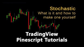Trading View Pinescript Tutorial: 03 (Stochastic - What is it and how is it made?)