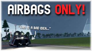 Is It Possible To Survive VIOLENT Tornadoes By Deploying Just The Airbags?! | Roblox Twisted 1.22