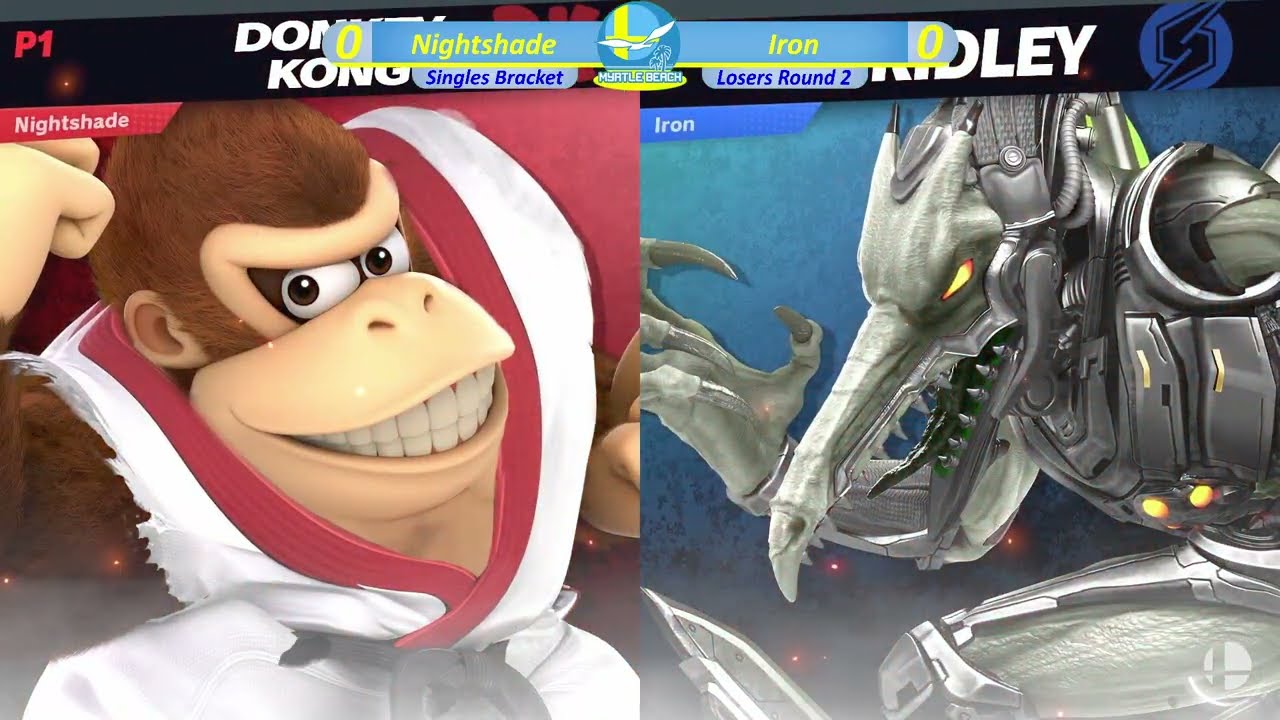 SocaSmash 167 Ultimate Singles: Nightshade (Donkey Kong, Link) vs Iron (Ridley) Losers Round 2
