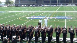 Massachusetts Maritime Academy -- Cadre oath at orientation, 2013