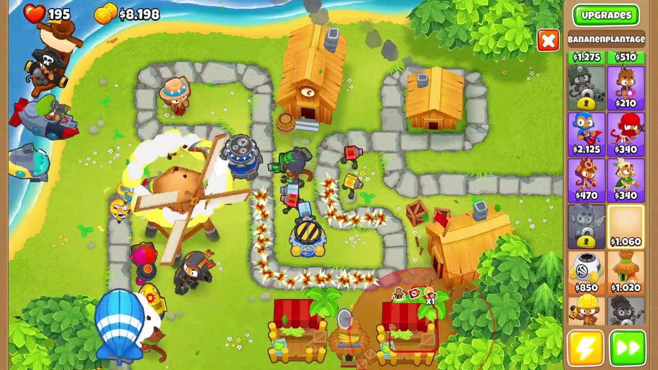 Schaffen wir das Level? Bloons TD6