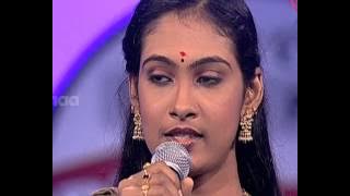 Super Singer 4 Episode 22 : Anjana Sowmya ( Paruvam Vanaga )