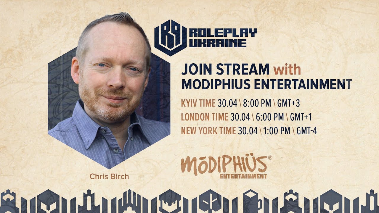 Chris Birch: support for Ukraine | Modiphius Entertainment