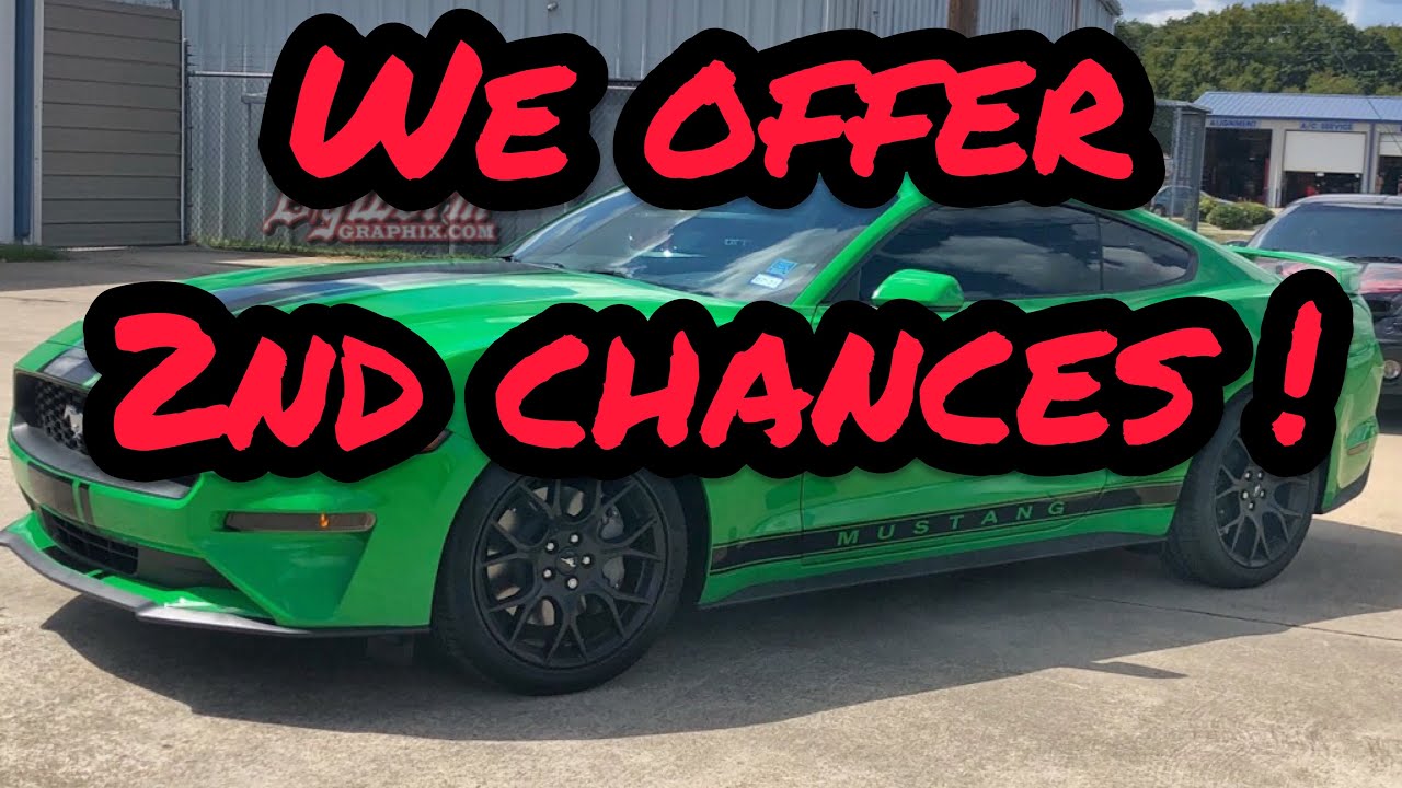 We give 2nd Chances !