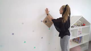 Inspio   Adesivi riapplicabili in lamina tessile che tengono su ogni tipo di parete