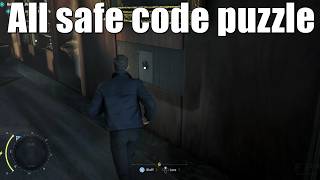 007 First Light All Safe Codes & Puzzle Solutions