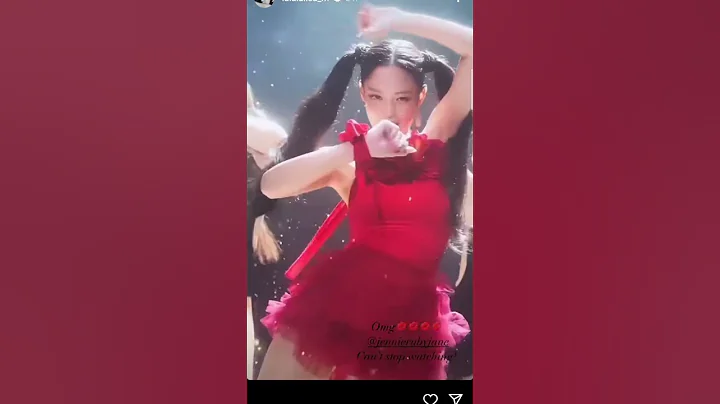 Lisa' s support to jennie 🐻🐥#kpop #jenlisa #lisa #jennie #youandme