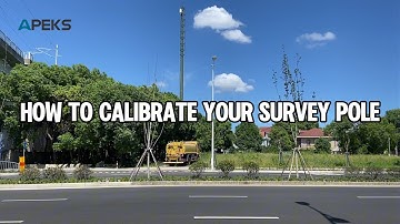 APEKS GNSS | How to calibrate your survey pole ?
