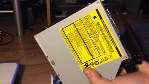 Installing a Sata Drive in a Mac Mini G4 (2005)