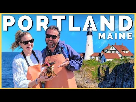 🦞🎣 Catch your own Maine Lobster?! What to see and do in Portland, Maine and Old Orchard Beach!