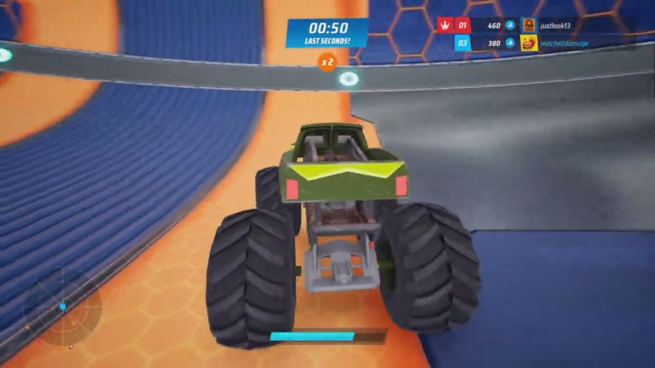 Hot Wheels Unleashed 2 Multiplayer:Crash Derby Fire Arena