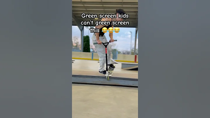 It’s over for green screen kids