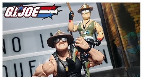AT EASE, DISEASE! - G.I Joe - 1986 Sgt. Slaughter Mail-Away review!