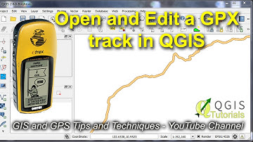 Open and Edit a GPS Track in QGIS