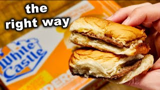 How To Cook: Frozen White Castle Burgers | the best way screenshot 5