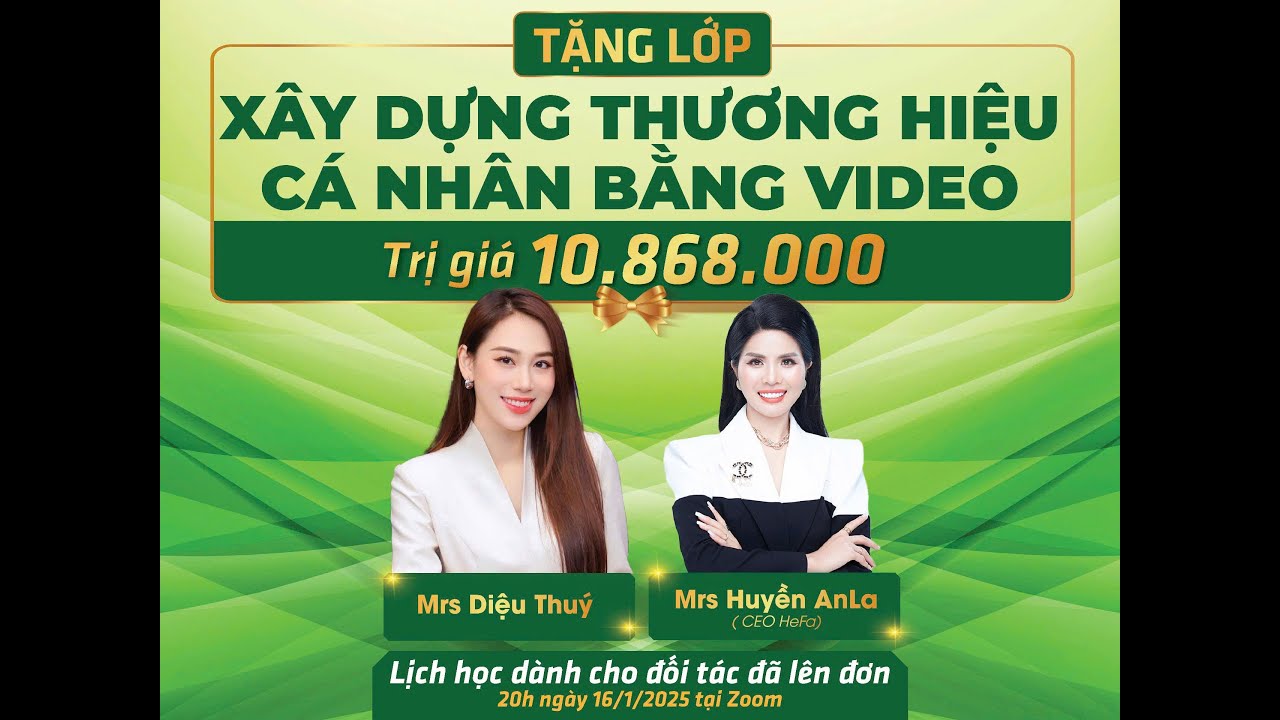 Outline Video Dựng Thương Hiệu Cá Nhân Bằng Video