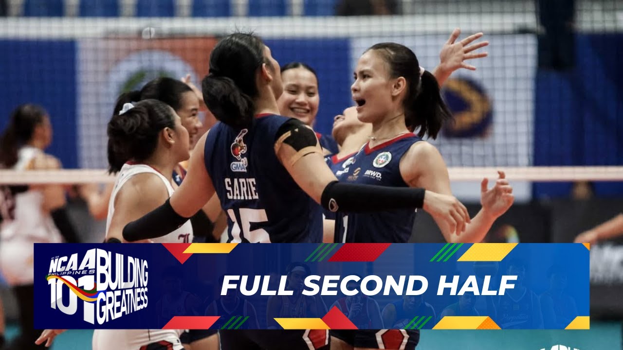 FULL SECOND HALF - Perpetual Lady Altas vs Letran Lady Knights | NCAA Season 101