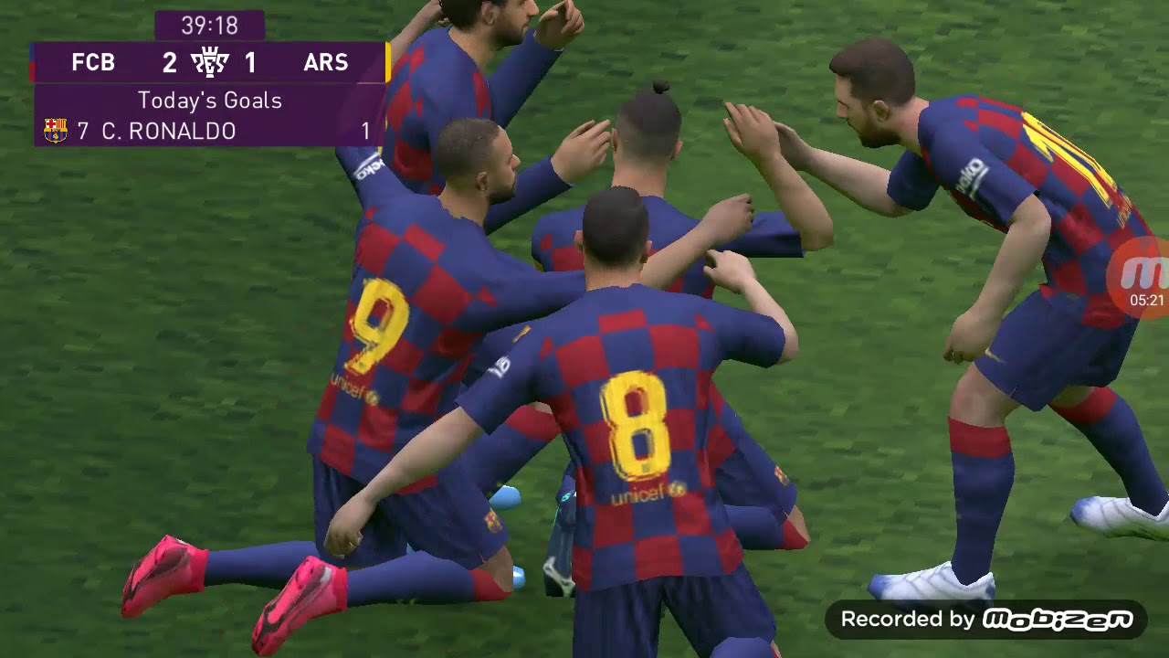 PES 20 MOBILE ANDROID GAME PLAY