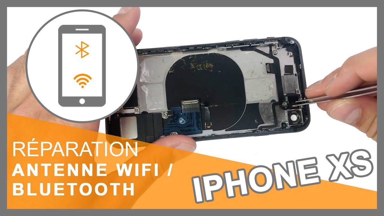 Reparation Antenne Wifi Bluetooth Iphone Xs Youtube