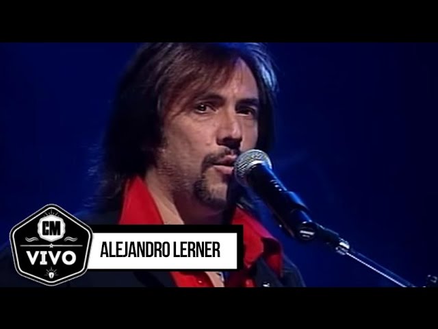 Alejandro Lerner (En vivo) - Show Completo - CM Vivo 2003 class=