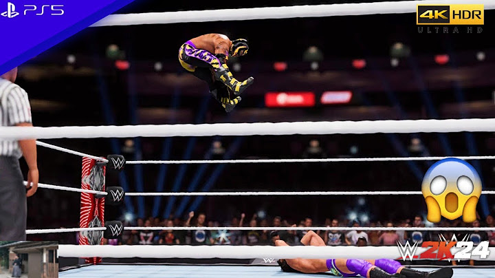 WWE 2K24 (PS5) - REY MYSTERIO vs. CARLITO | RAW, MAY 27, 2024 [4K 60FPS]